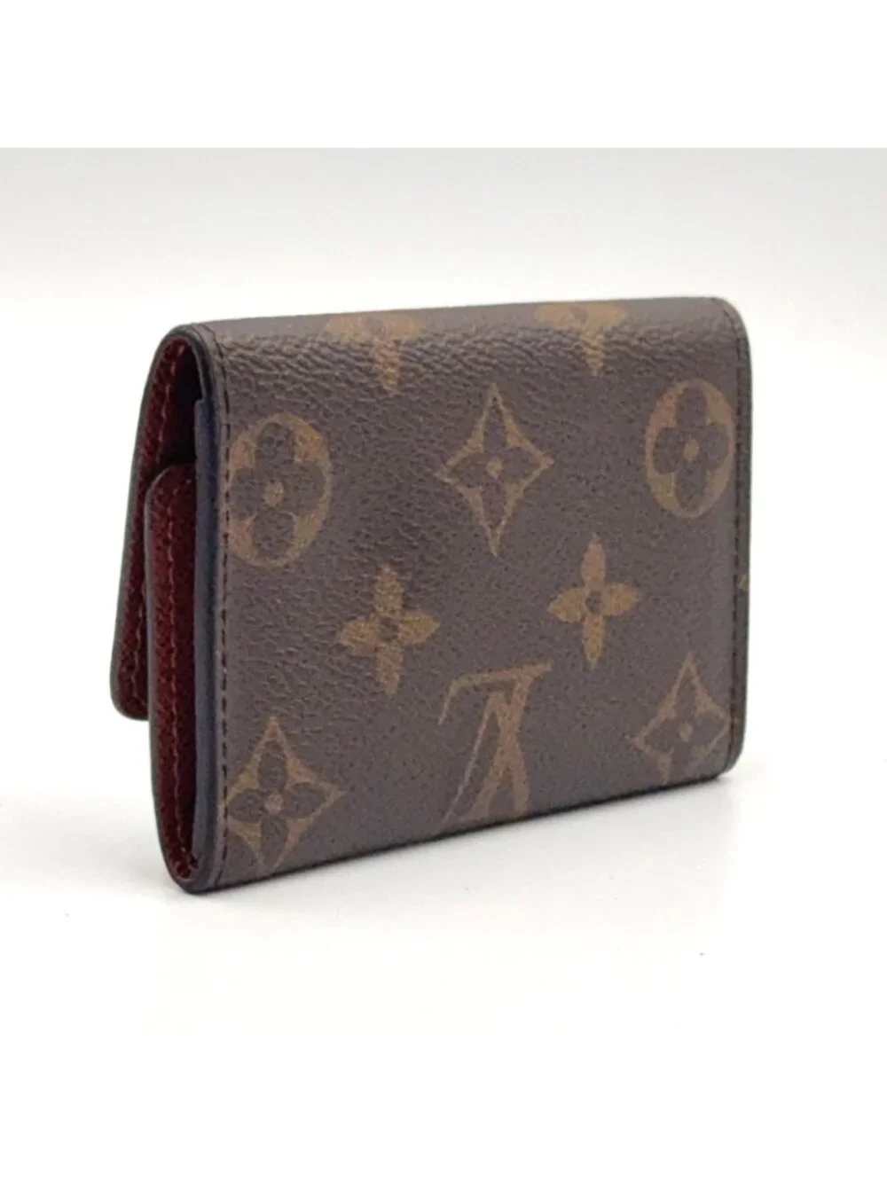 Louis Vuitton Multicles 6 Monogram Leather Brown Key Case Gold Key Holder